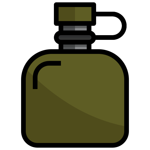 bottiglia Surang Lineal Color icona
