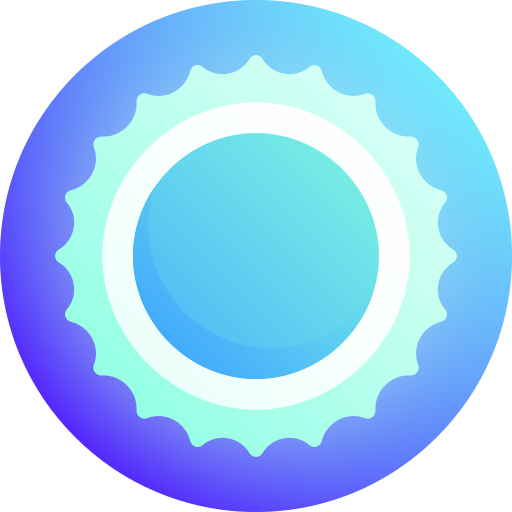 blauwe reus Gradient Galaxy Gradient icoon