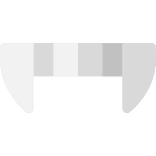 Fangs Basic Rounded Flat icon