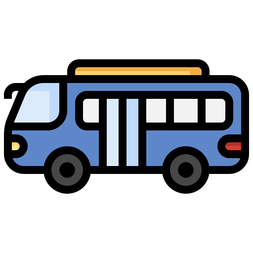 bus Surang Lineal Color icon