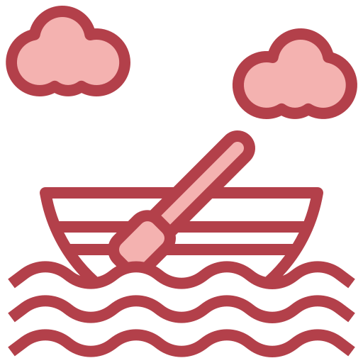 bote de remos Surang Red icono