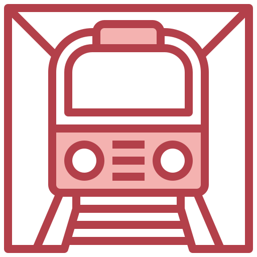 train Surang Red Icône