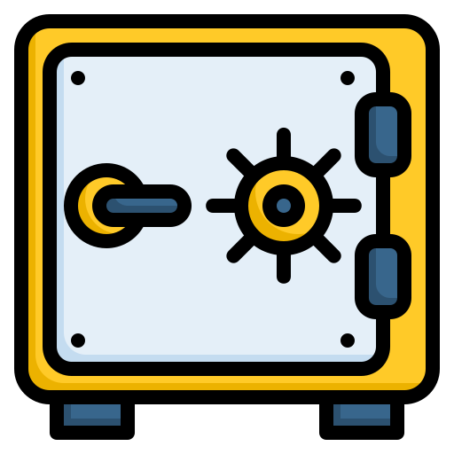 Safety box Generic Outline Color icon