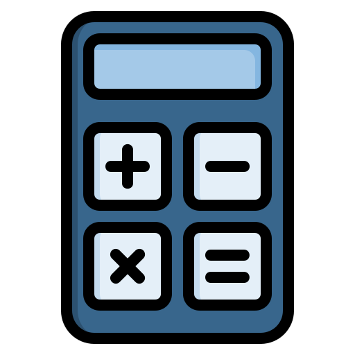 Calculator Generic Outline Color icon