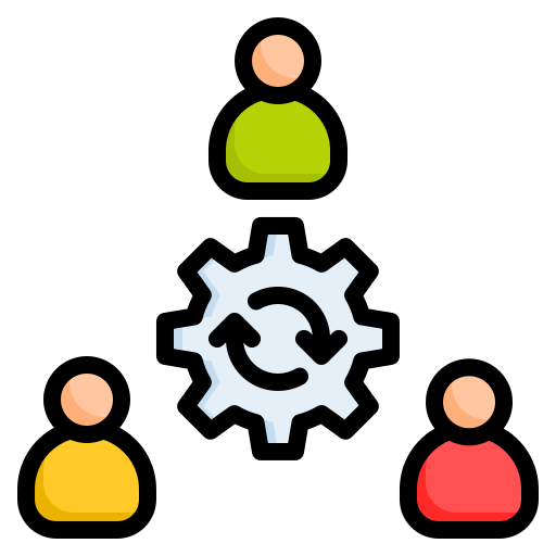 Teamwork Generic Outline Color icon