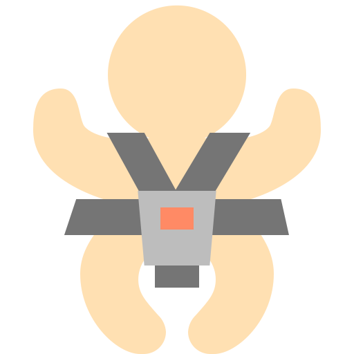 Baby car seat Generic Flat icon