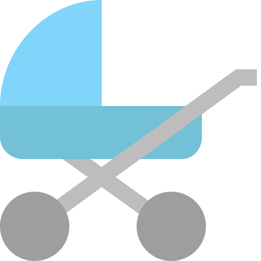 Baby stroller Generic Flat icon