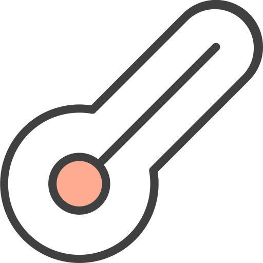 thermomètre Generic Outline Color Icône