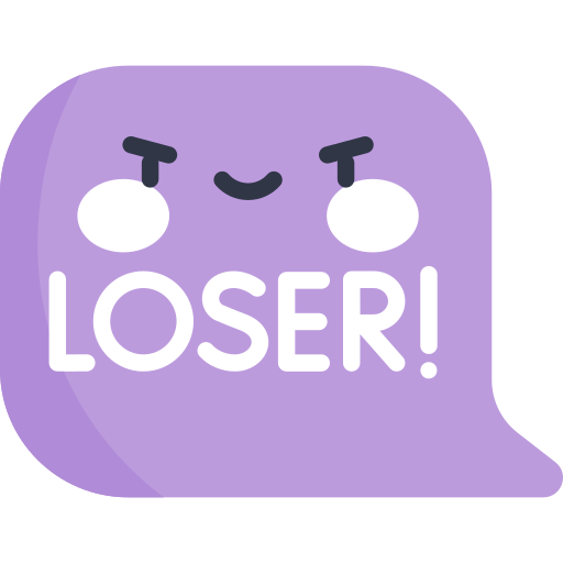 Loser Kawaii Flat icon
