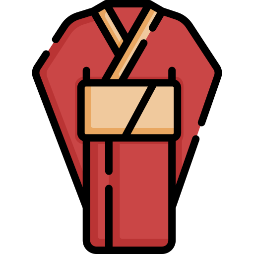Kimono Special Lineal color icon