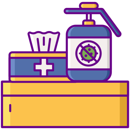 Disinfect Flaticons Lineal Color icon