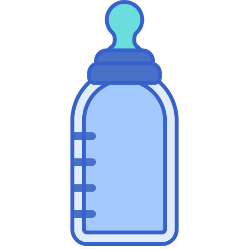 哺乳瓶 Flaticons Lineal Color icon