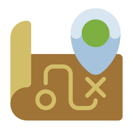 Map Flaticons Flat icon