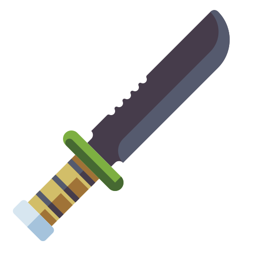 cuchillo Flaticons Flat icono