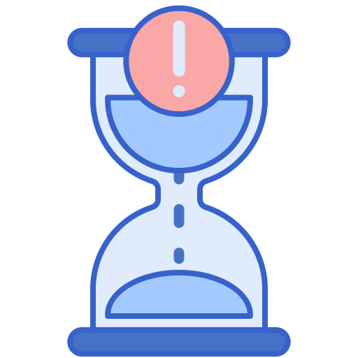 sanduhr Flaticons Lineal Color icon