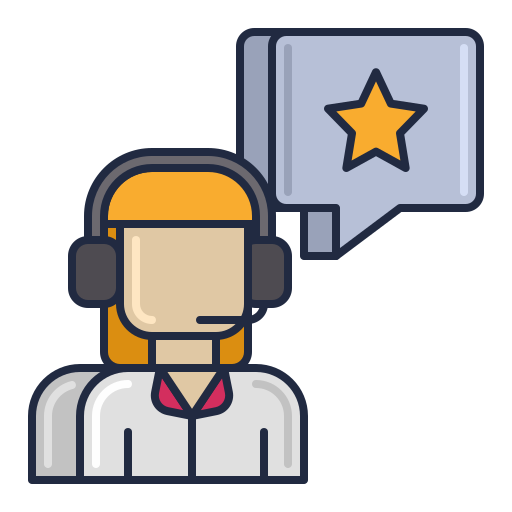 crm Flaticons Lineal Color icono