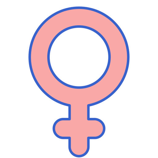 женский Flaticons Lineal Color иконка