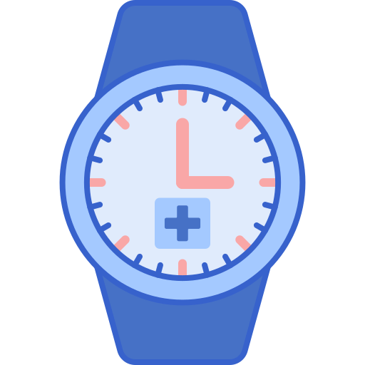 Wristwatch Flaticons Lineal Color icon