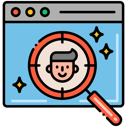 Target audience Flaticons Lineal Color icon