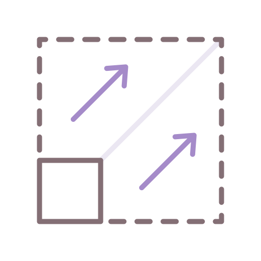 escalabilidad Flaticons Lineal Color icono