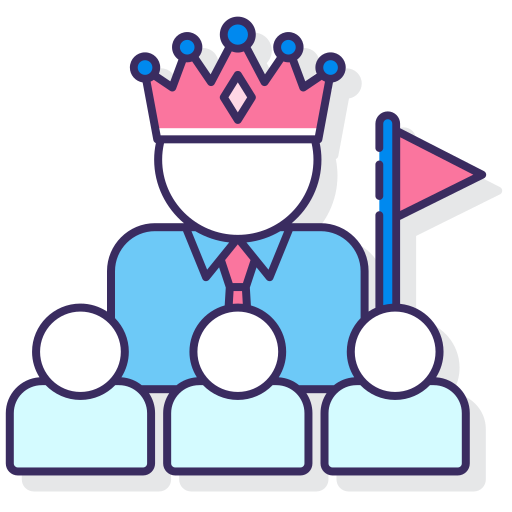 Leadership Flaticons Lineal Color icon