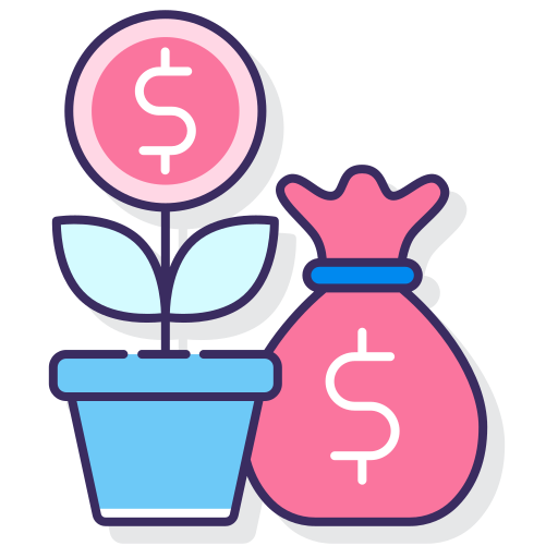 Savings Flaticons Lineal Color icon