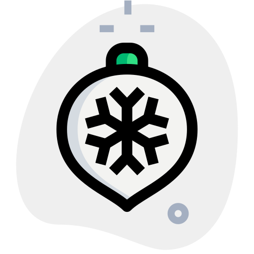 płatek śniegu Generic Rounded Shapes ikona