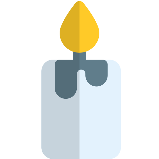 candela Pixel Perfect Flat icona