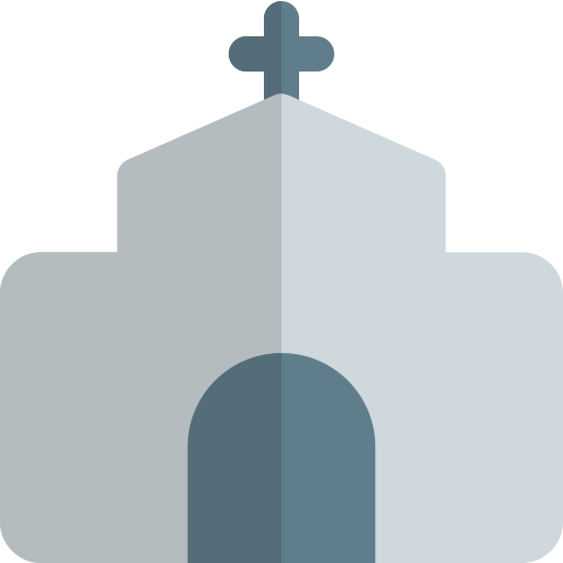 Church Pixel Perfect Flat icon