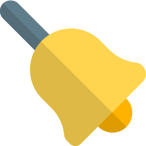handglocke Pixel Perfect Flat icon