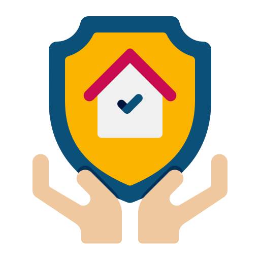Home insurance Flaticons Flat icon