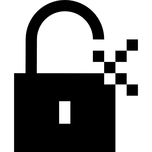 pixel Basic Straight Filled icona