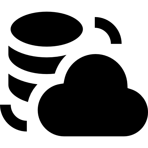 Data storage Basic Straight Filled icon