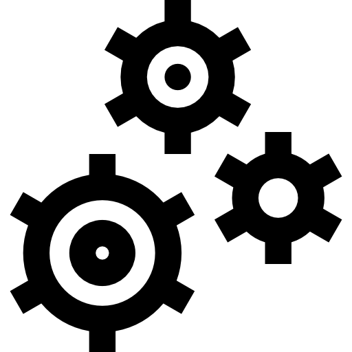 tandwielen Basic Straight Lineal icoon