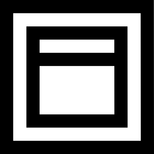 sitio web Basic Straight Lineal icono