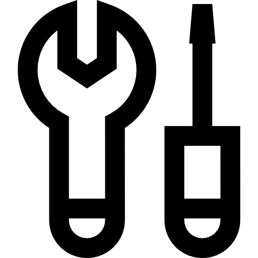 Wrenches Basic Straight Lineal icon