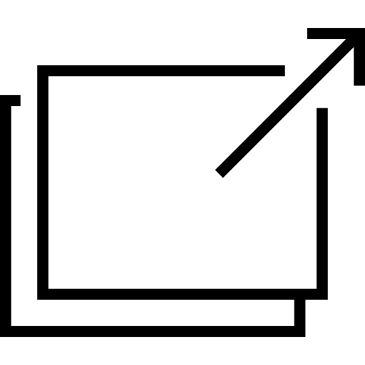 zagraniczny Detailed Straight Lineal ikona