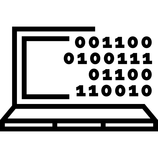 komputer przenośny Detailed Straight Lineal ikona