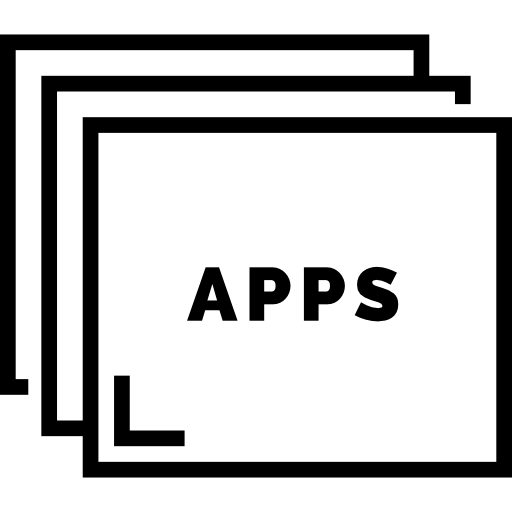 코딩 Detailed Straight Lineal icon