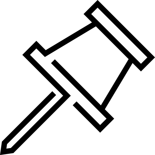 zawleczka Detailed Straight Lineal ikona
