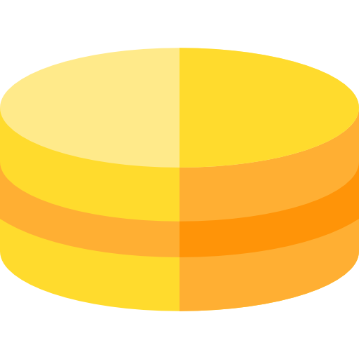 Монеты Basic Straight Flat иконка
