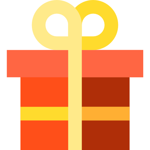 regalo Basic Straight Flat icono