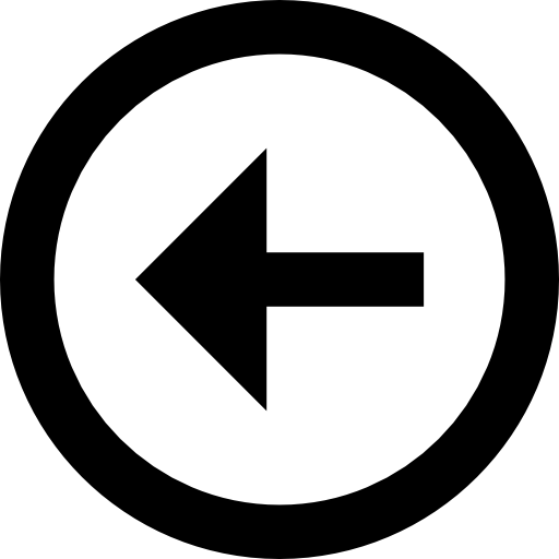 anterior Basic Straight Lineal icono
