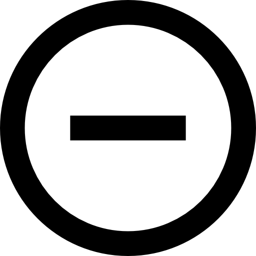 prohibido Basic Straight Lineal icono