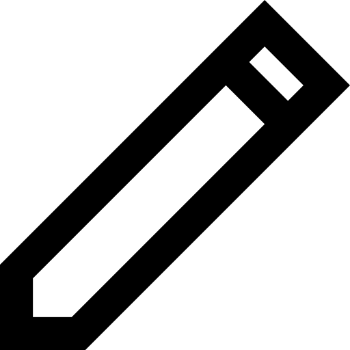 edytować Basic Straight Lineal ikona