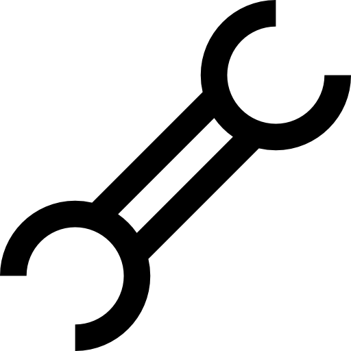 Гаечный ключ Basic Straight Lineal иконка