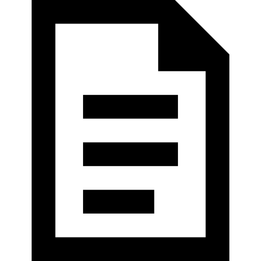 file Basic Straight Lineal icona