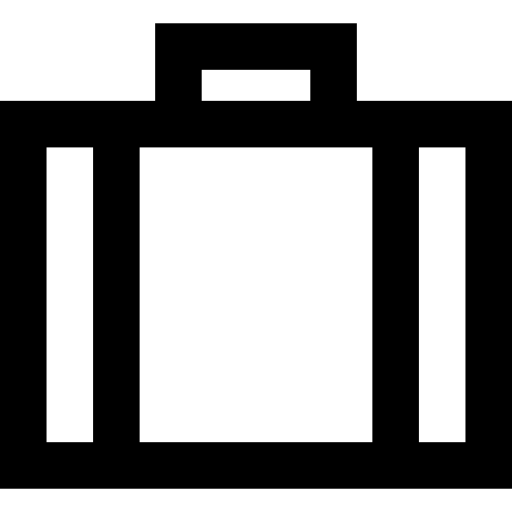 Briefcase Basic Straight Lineal icon