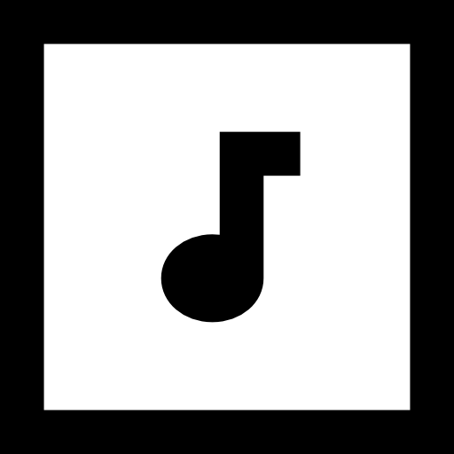 musik note Basic Straight Lineal icon