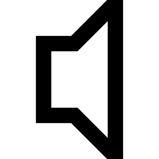 volumen Basic Straight Lineal icono